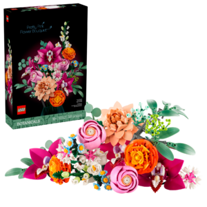 LEGO ICONS BOTANICAL 10342 - BOUQUET DI FIORI ROSA