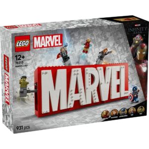 LEGO MARVEL SUPER HEROES 76313 - LOGO E MINIFIGURES MARVEL