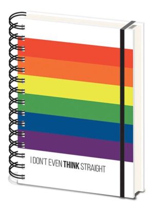 Lgbt I Do Not Think Straight Agenda Taccuino Pyramid International