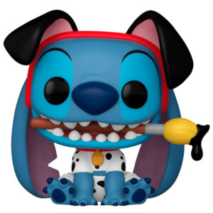 Lilo & Stitch Pop! Figura In Vinile Stitch In Costume Da Pongo 9 Cm Funko