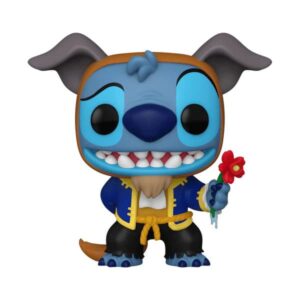 Lilo & Stitch Pop! Figure in Vinile Stitch in Costume da Bestia 9 Cm Funko