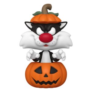 Looney Tunes Pop! Television Vinile Figura Halloween Sylvester W/pumpkin 9 Cm Funko