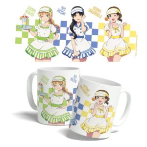 Love Live! Superstar!! Tazza American Diner Sumire, Ren, Kinako 325 Ml Popbuddies