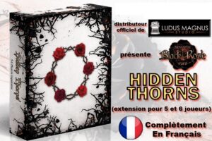 LUDUS MAGNUS STUDIO BLACK ROSE WAR HIDDEN THORNE - FRENCH GIOCO DA TAVOLO