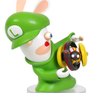 MARIO RABBID K.BATTLE STATUA LUIGI 8CM FIGURES - ACTION
