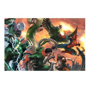 Marvel Art Print The Amazing Spider-Man Vs Sinister Six 61 X 41 Cm - Unframed Sideshow Collectibles