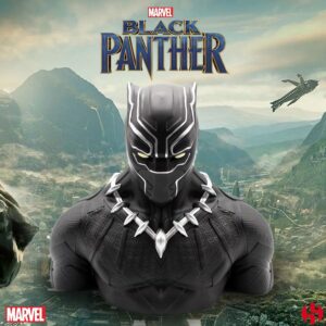 Marvel Comics Salvadanaio Black Panther Wakanda Deluxe 20 Cm Semic