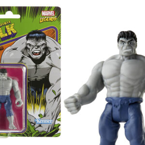 Marvel Legends Retro Grey Hulk Af Action Figura Hasbro