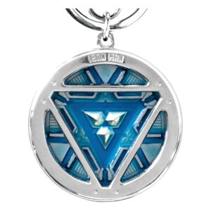 Marvel Metal Portachiavi Iron Man Arc Reactor Con Figure Int.