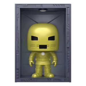 Marvel Pop! Deluxe Vinile Figura Hall Of Armor Iron Man Model 1 Px Esclusiva 9 Cm Funko
