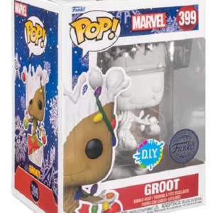 Marvel Pop! Vinile Figura Groot (diy) (wh) 9 Cm Funko