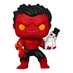 Marvel Pop! Vinile Figura Holiday Red Hulk 9 Cm Funko