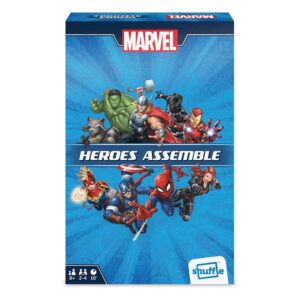 Marvel Shuffle Carte Gioco Heroes Assemble Cartamundi