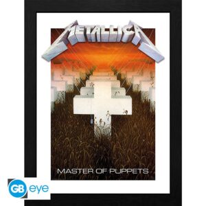 METALLICA - Framed print "Master of Puppets" (30x40)