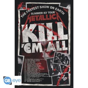 METALLICA - Poster Maxi 91.5x61 - Kill'Em All 83 Tour