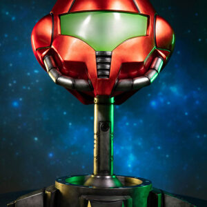 Metroid Prime Samus Casco Statua First4figures