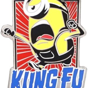 Minion More Than A Minion Spilla Badge Kung Fu Stuart Con Figure Int.