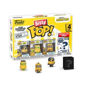 Minions Bitty Pop! Vinile Figura 4-pack Eye Matie 2,5 Cm Funko