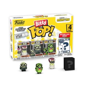 Minions Bitty Pop! Vinile Figura 4-pack Frankenbob 2,5 Cm Funko
