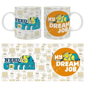 Minions - Tazza - 320ml - Happy Mix - My Dream Job - Subli