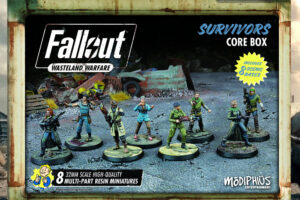 MODIPHIUS FALLOUT WW SURVIVORS CORE BOX GIOCO DA TAVOLO