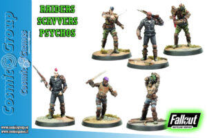 MODIPHIUS FWW RAIDERS: PSYCHOS & SCAVVERS WARGAME