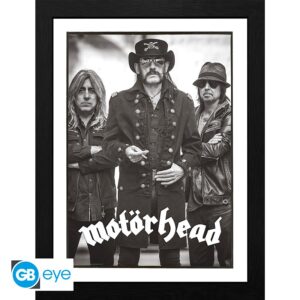 Motorhead - Framed Print "group Black E White" (30x40)