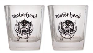 Motorhead Set da 2 Bicchieri da Whiskey 250ml KKL