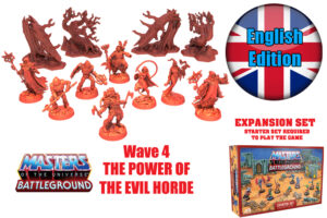 MOTU-BATTLEG.W4:POWER OF EVIL HORDE ENG GIOCO DA TAVOLO Archon Studio