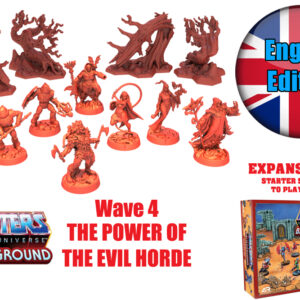 MOTU-BATTLEG.W4:POWER OF EVIL HORDE ENG GIOCO DA TAVOLO Archon Studio