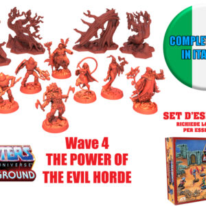 MOTU-BATTLEG.W4:POWER OF EVIL HORDE ITA GIOCO DA TAVOLO Archon Studio