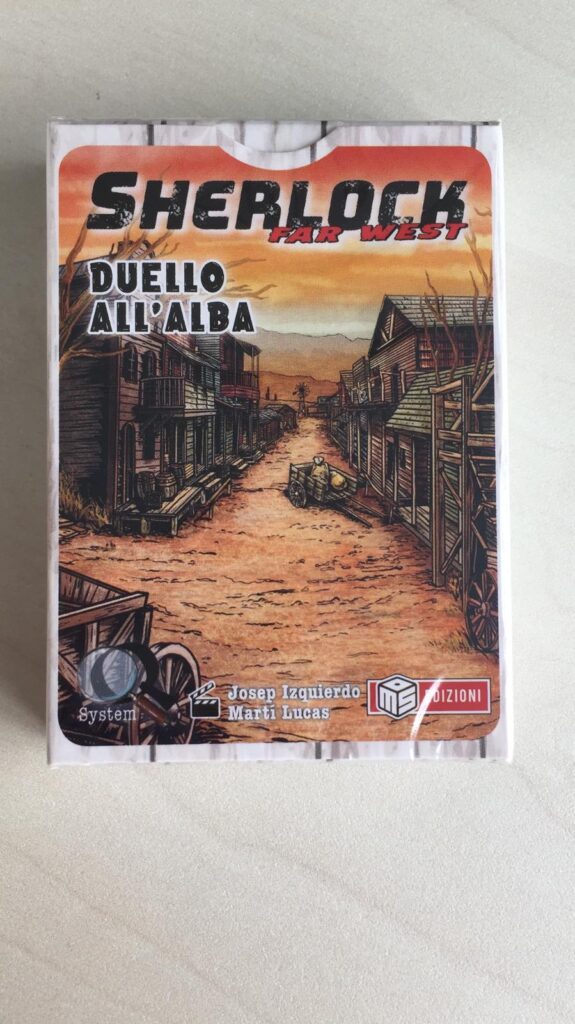 MSEDIZIONI - Sherlock Serie Far West: Duello all'Alba Mazzo di Carte