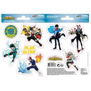 My Hero Academia - Adesivi - 16x11cm/ 2 Fogli - Heroes Villains