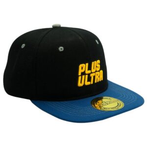 My Hero Academia - Cappellino Snapback - Black & Blue - Plus Ultra