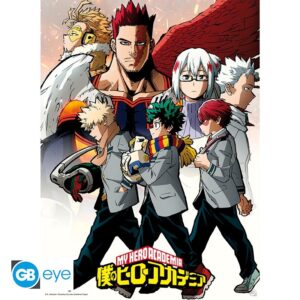 MY HERO ACADEMIA - Poster Chibi 52x38 - Endeavor Agency Arc