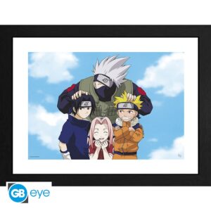 NARUTO - Framed print "Photo Team 7" (30x40)