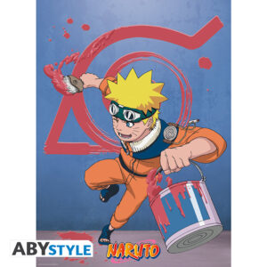 Naruto - Poster "naruto & Konoha Emblem" (52x38)