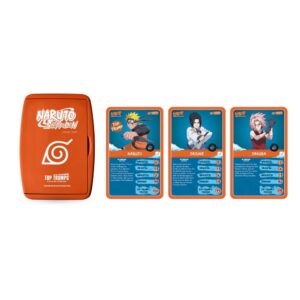 Naruto Shippuden Collectible Carte Gioco Top Trumps Quiz Anime Collectible *german Version* Winning Moves