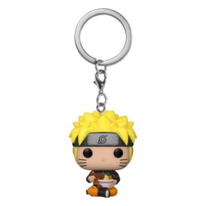 Naruto Shippuden - Pop Funko Vinile Portachiavi Naruto w/noodles 4cm Funko Gadget