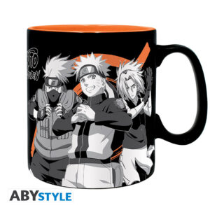 Naruto Shippuden - Tazza - 460 Ml - Group Black & White