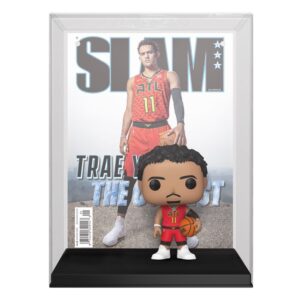 Nba Cover Pop! Basketball Vinile Figura Trae Young (slam Magazin) 9 Cm Funko