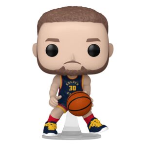 Nba Legends Pop! Sports Vinile Figura Warriors- Stephen Curry(ce 24) 9 Cm Funko