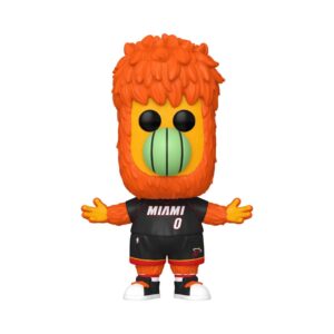 Nba Mascots Pop! Sports Vinile Figura Miami- Burnie 9 Cm Funko