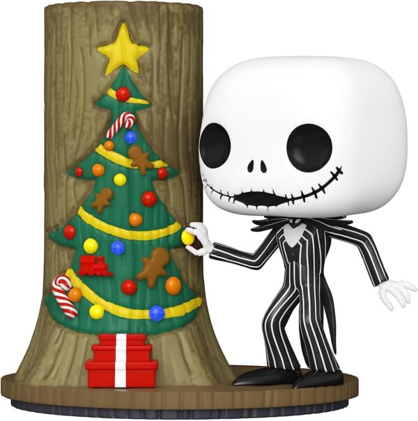 Nightmare 30th Funko POP Figura Jack Skellington con la Porta di Natale 12 cm