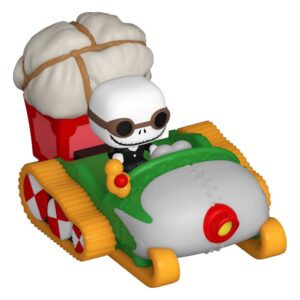 Nightmare Before Natale Pop! Rides Vinile Figura Jack Skellington W/snowmobile 2,5 Cm Funko