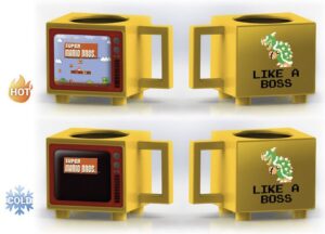 Nintendo Heat Change Tazza super Mario Bros Pyramid International