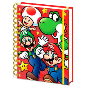 Nintendo Super Mario Bros A5 Agenda Pyramid