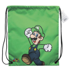 Nintendo Super Mario Bros Luigi Borsa Palestra 40cm Nintendo