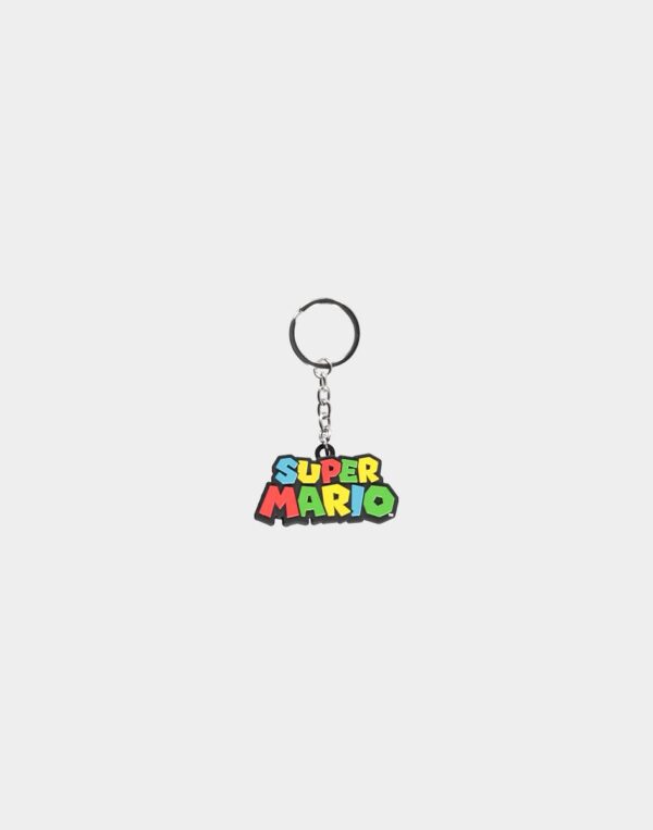 Nintendo - Super Mario Logo 3d Portachiavi Difuzed