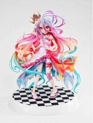 No Game No Life Statua 1/7 Shiro Dress Ver. 24 Cm Kadokawa